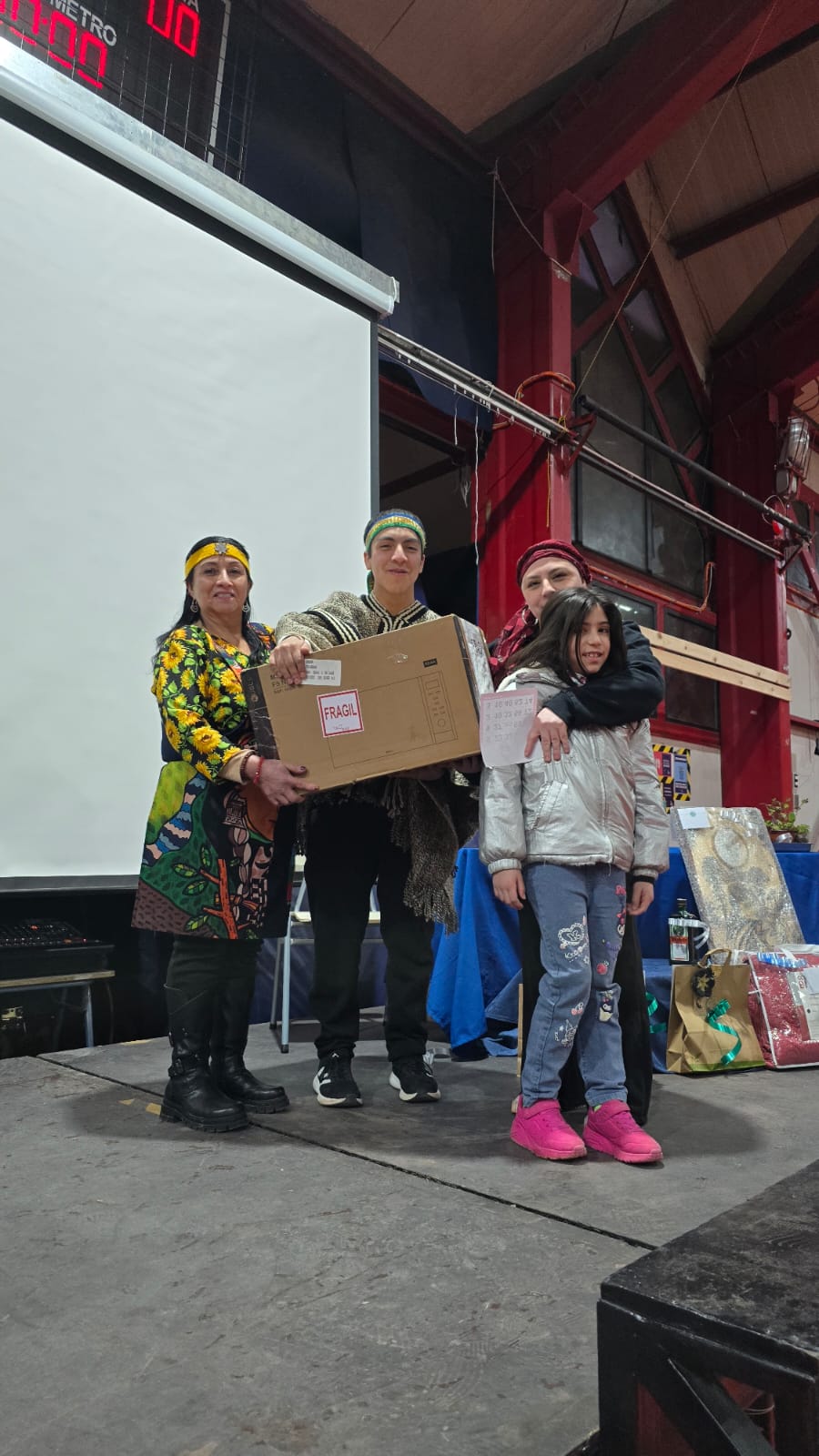 Donación en Puerto Williams